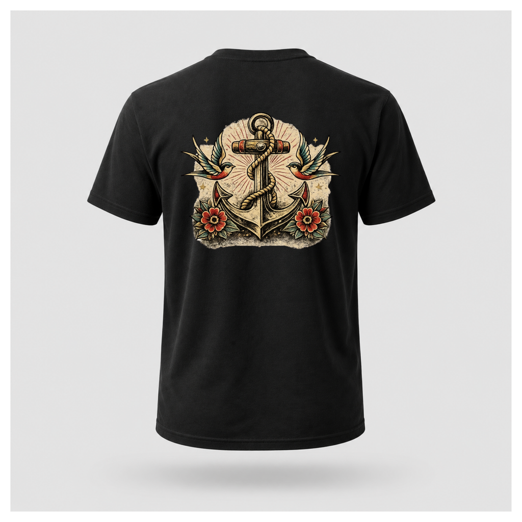 The Anchor & The Swallows Tee - Very Vintage | Culture Cult