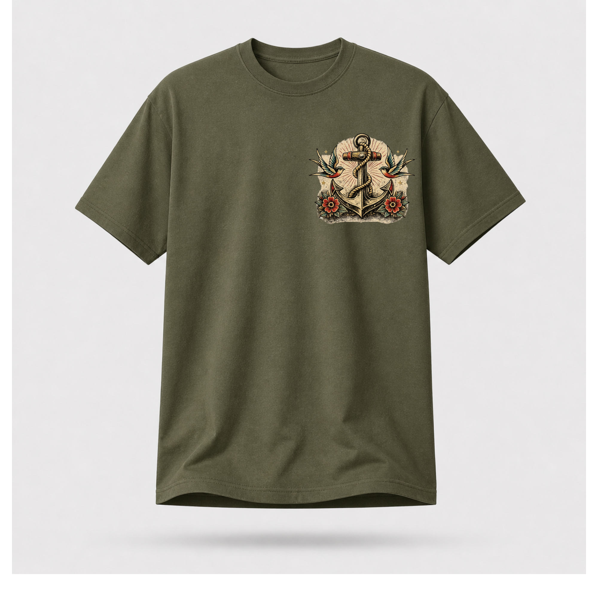 The Anchor & The Swallows Tee - Very Vintage | Culture Cult
