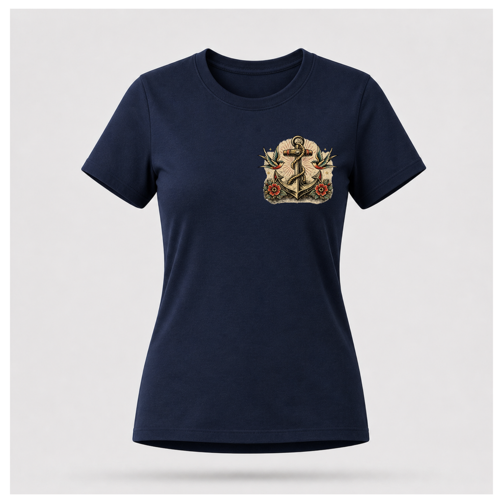The Anchor & The Swallows Tee - Very Vintage | Culture Cult