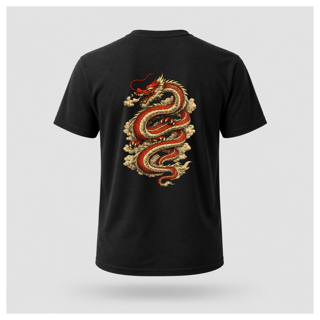Dragon of Yin & Yang Tee - Culture Cult
