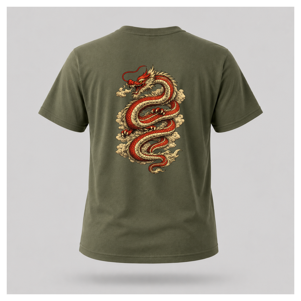 Dragon of Yin & Yang Tee - Culture Cult