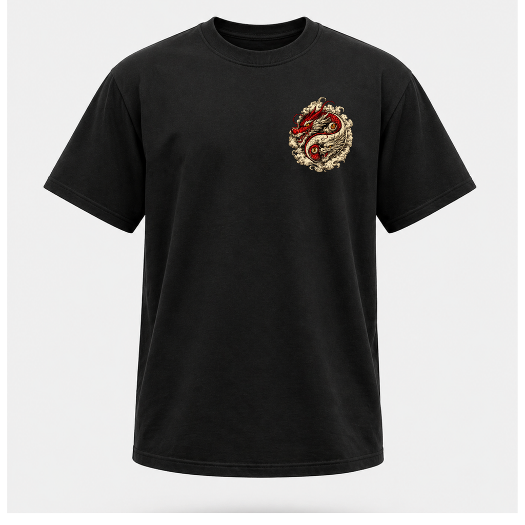Dragon of Yin & Yang Tee - Culture Cult