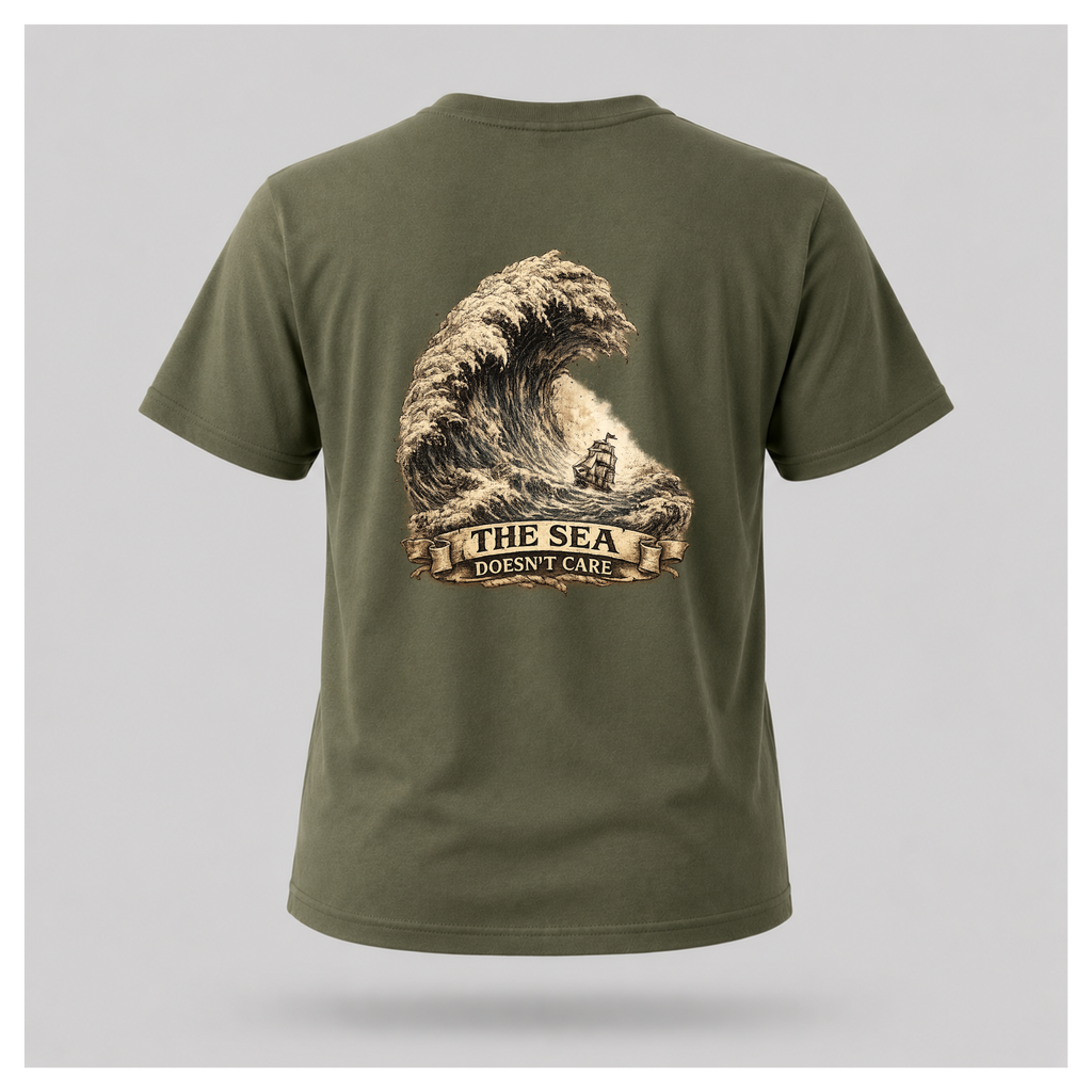 The Sea Doesn't Care Tee - Very Vintage | Culture Cult