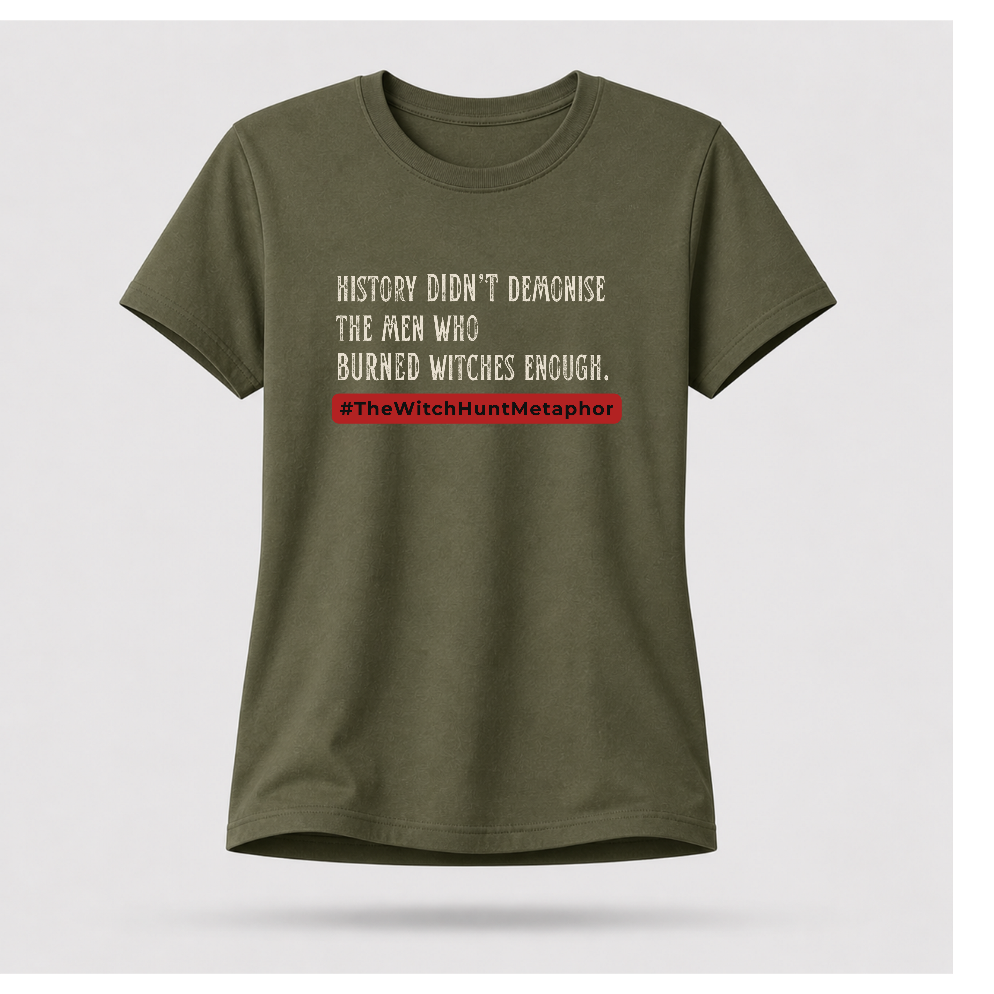 The  Witch Hunt Metaphor Tee - Politics & Power
