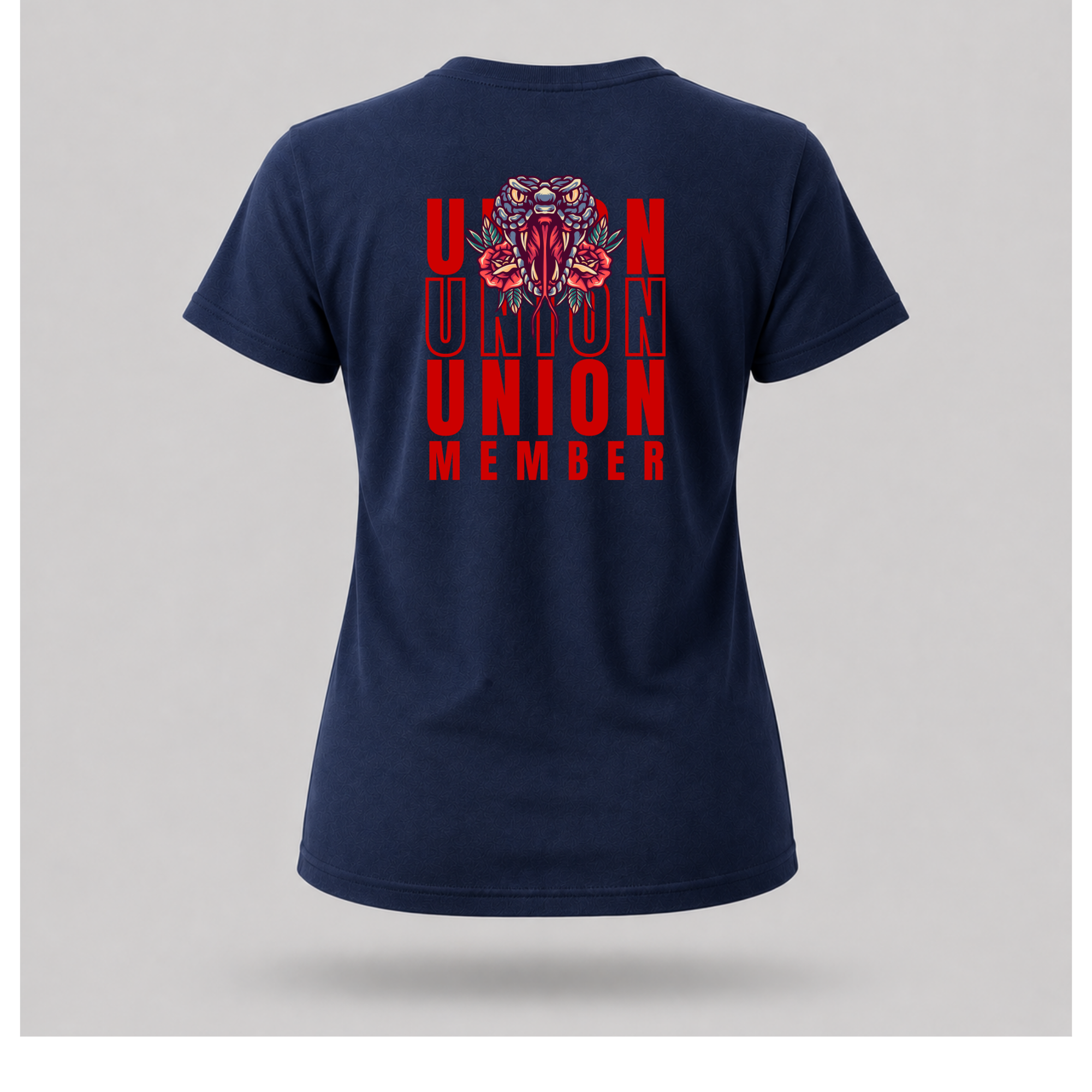Union Member Snake Head Emblem Tee - Union Power