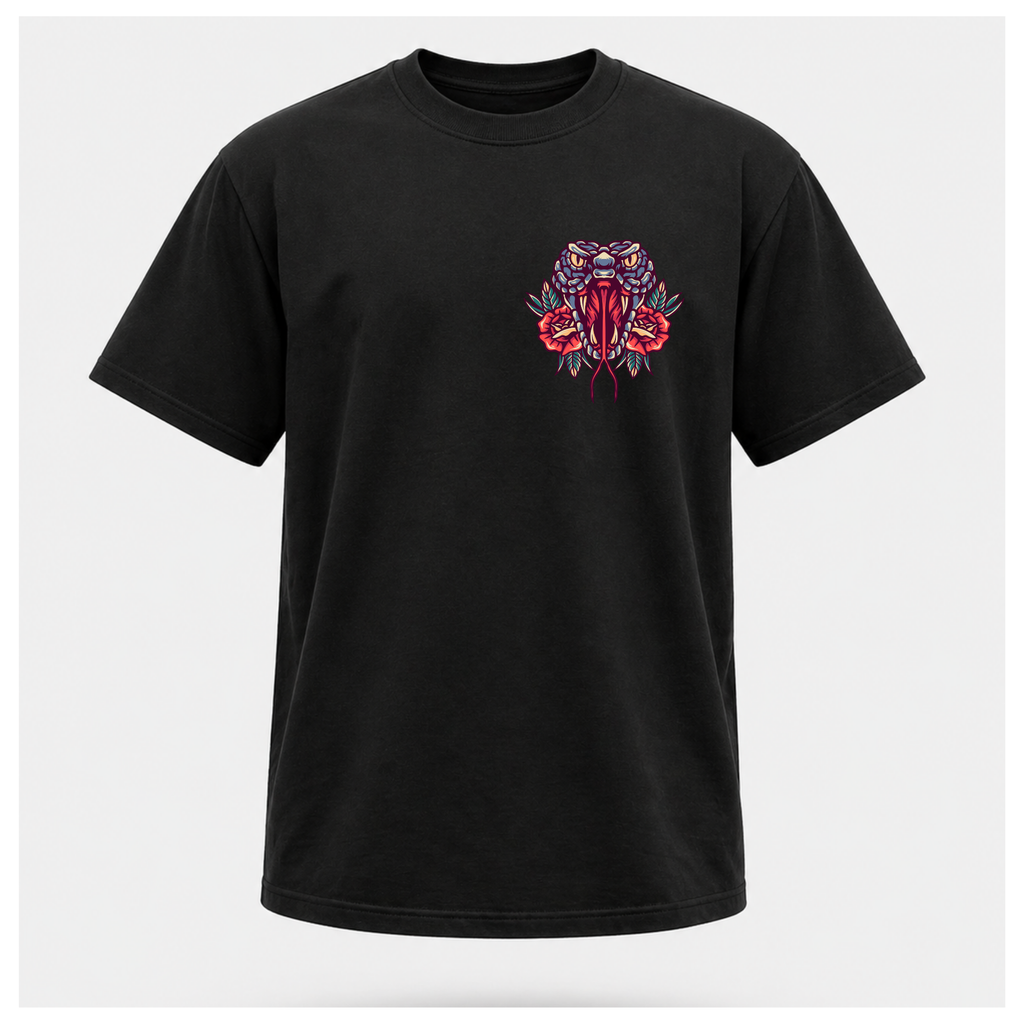Union Member Snake Head Emblem Tee - Union Power