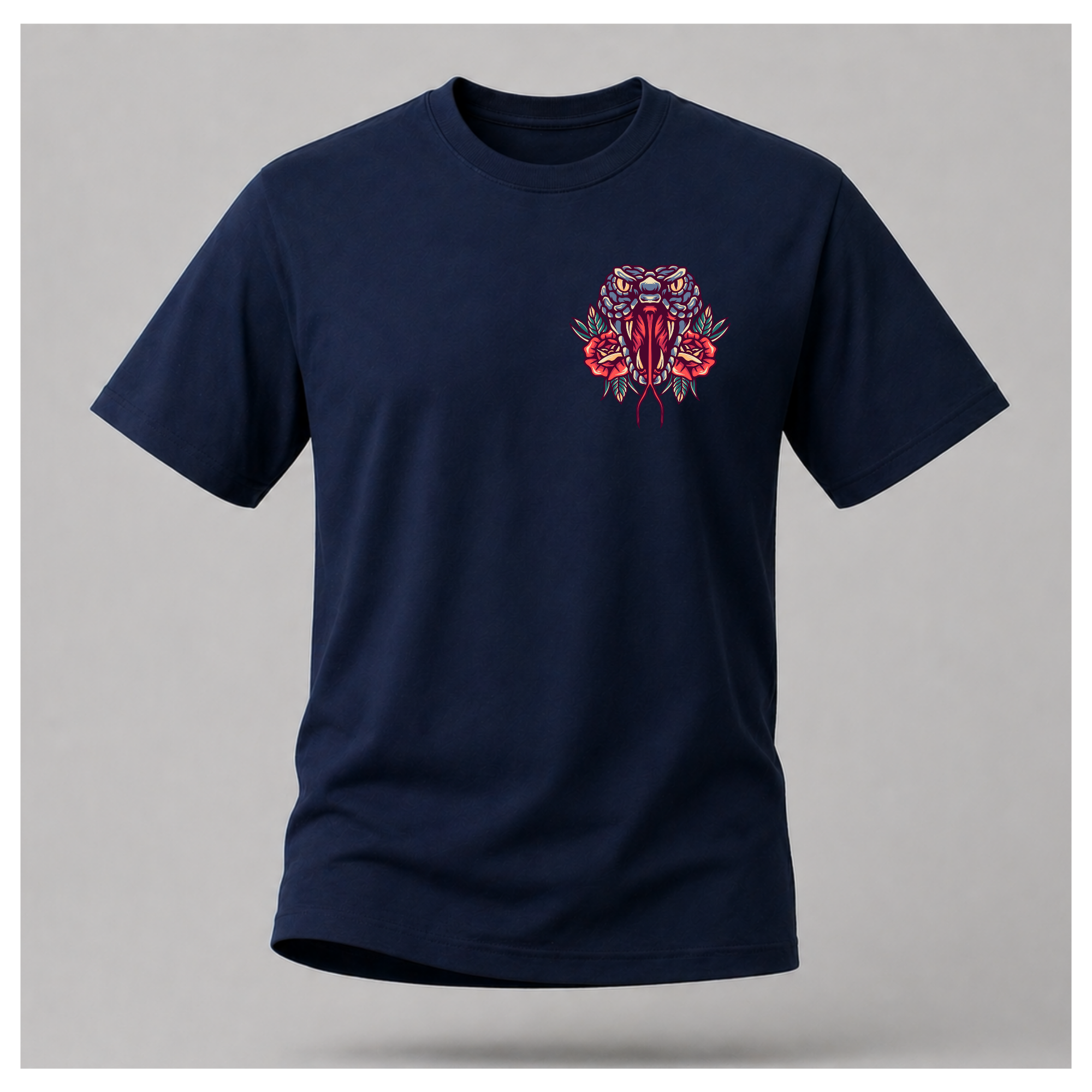 Union Member Snake Head Emblem Tee - Union Power