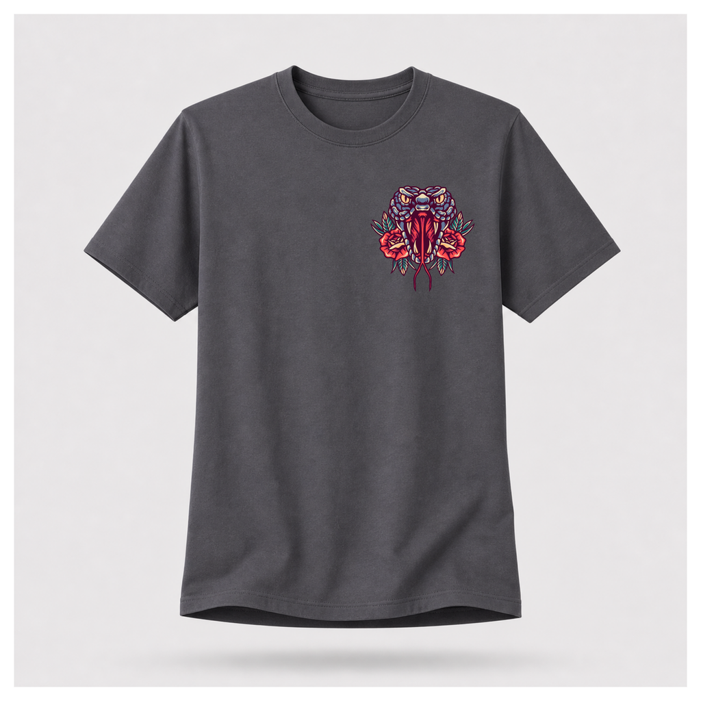 Union Member Snake Head Emblem Tee - Union Power