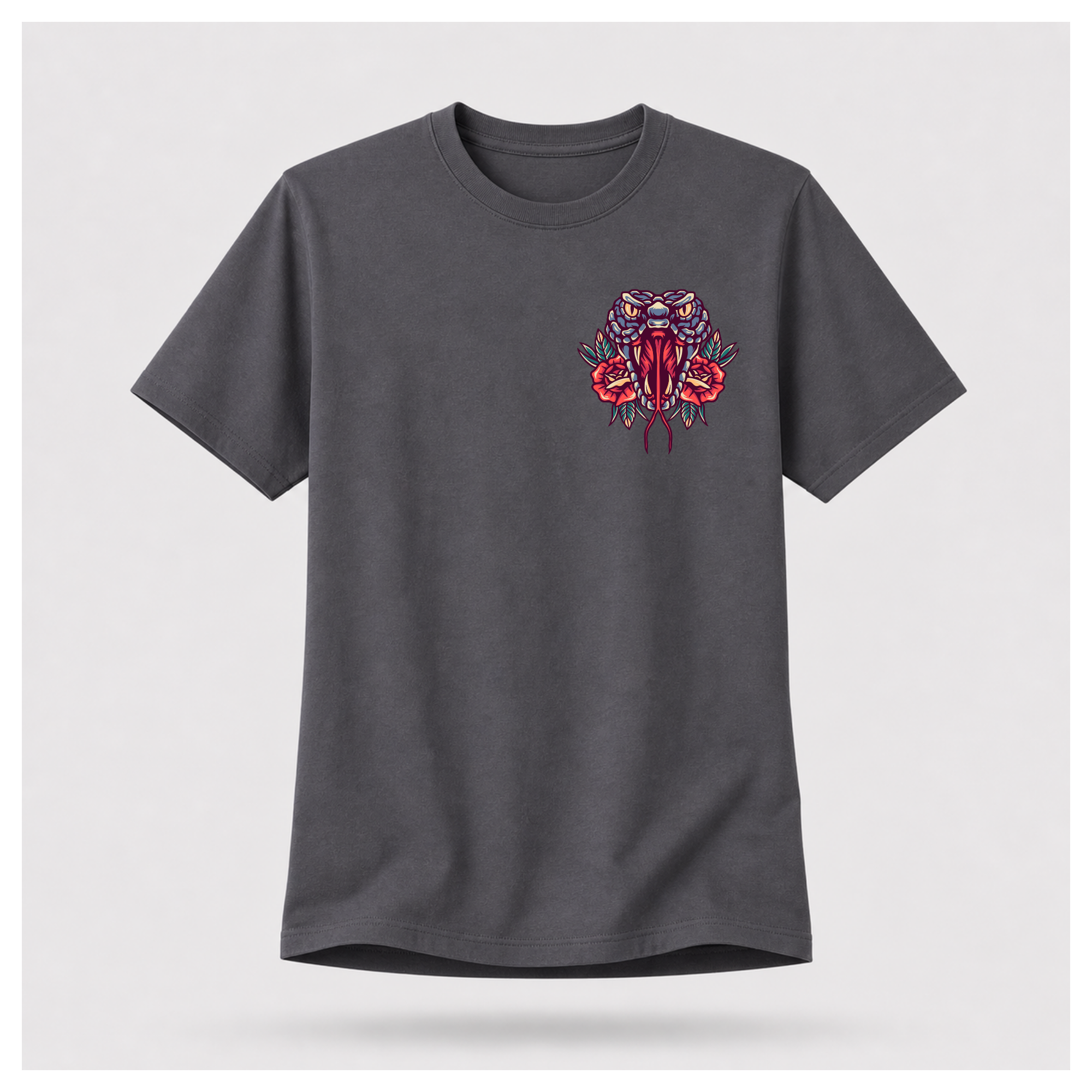Union Member Snake Head Emblem Tee - Union Power