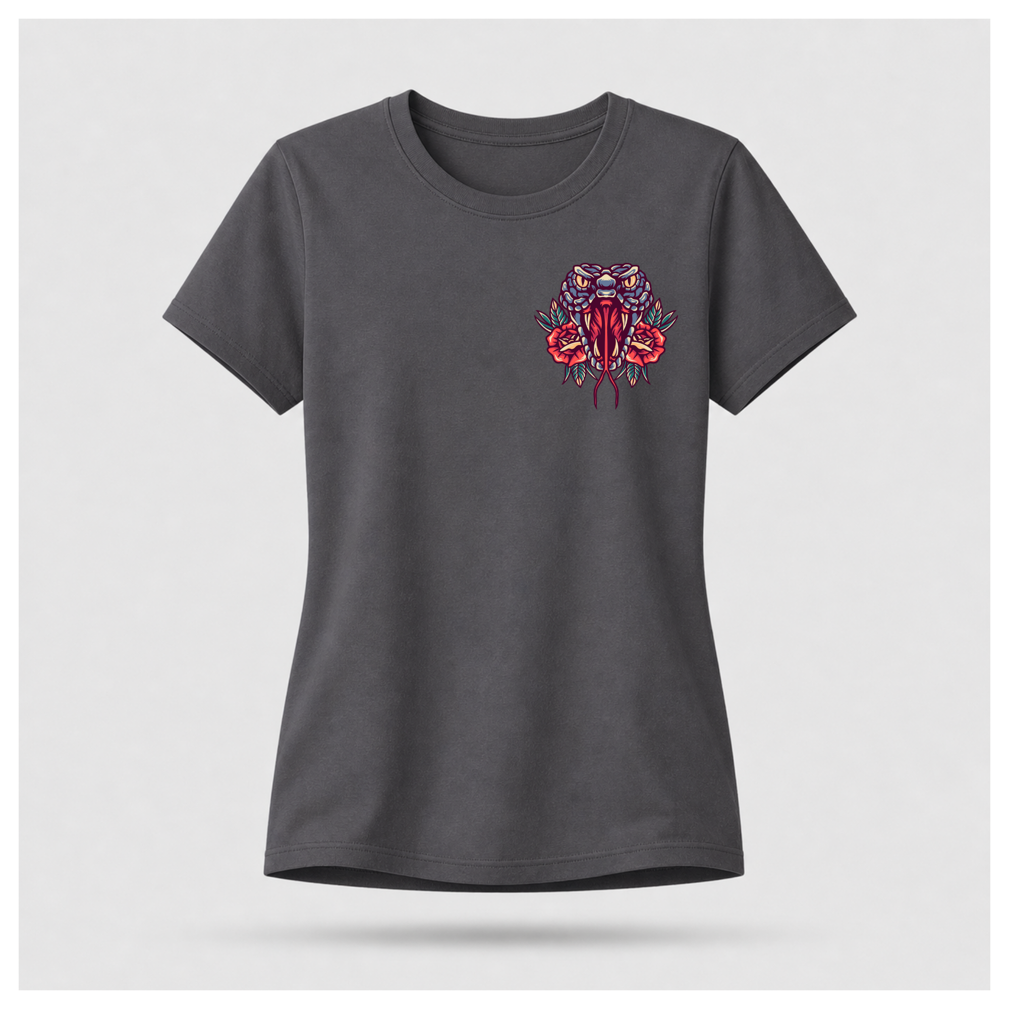 Union Member Snake Head Emblem Tee - Union Power