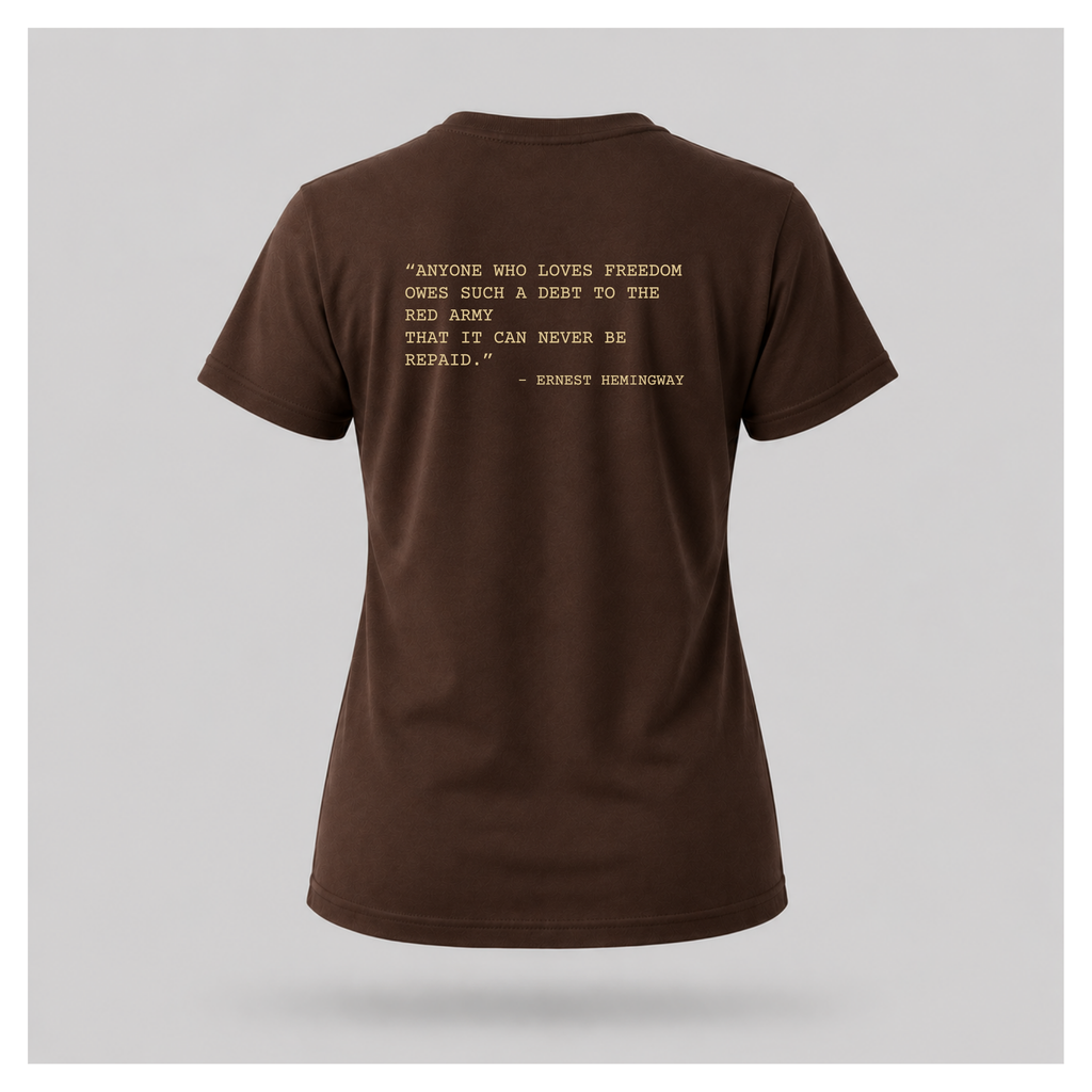 Victory Print with Ernest Hemingway Quote Tee - Quote Cult