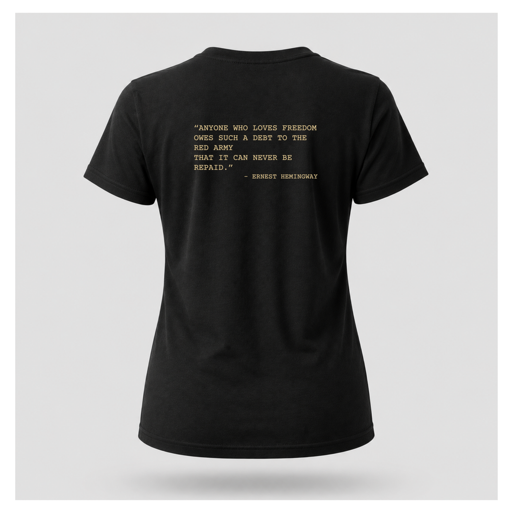 Victory Print with Ernest Hemingway Quote Tee - Quote Cult