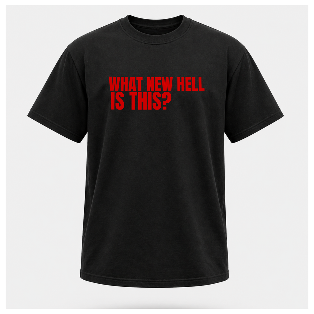 What New Hell Is This? T-Shirt — Sass & Sarcasm