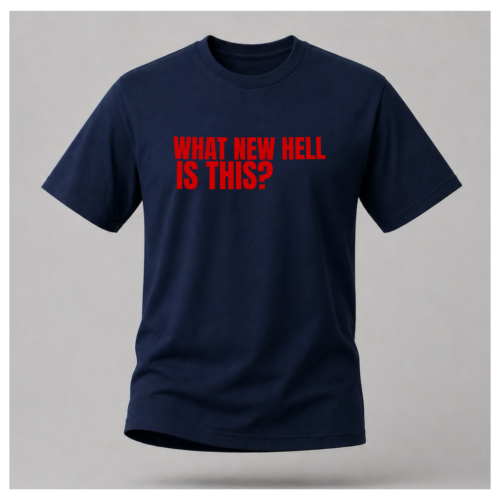 What New Hell Is This? T-Shirt — Sass & Sarcasm
