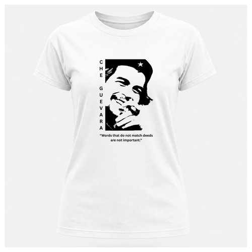 Che Guevara 'Words Without Deeds Are Not Important' Tee — Quote Cult