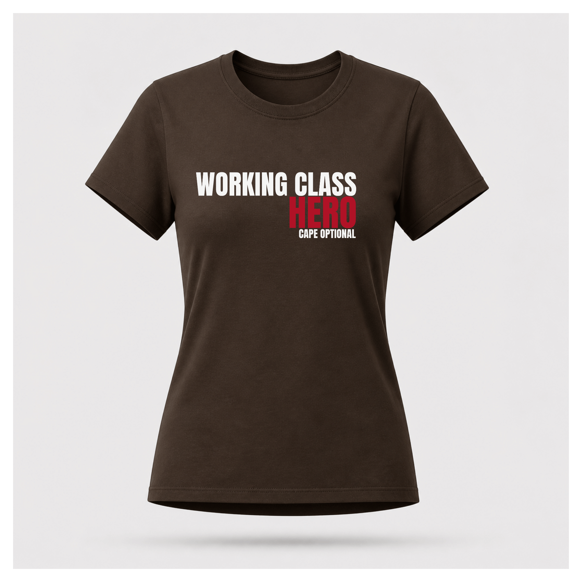 Working Class Hero Cape Optional Tee — Sass & Sarcasm | Out Of Hours | Work Wear