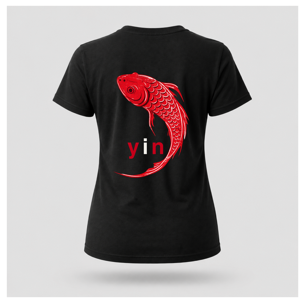 Yin Koi Fish Tee - Out of Hours