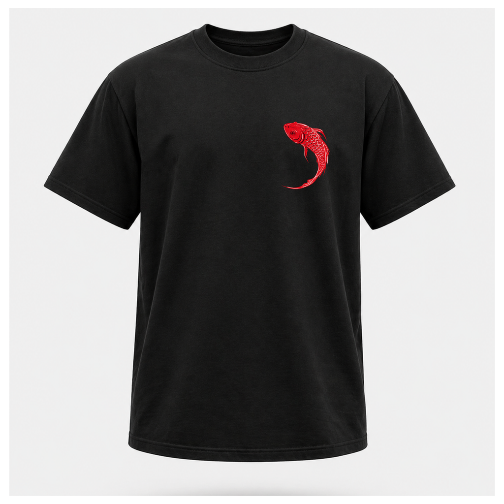 Yin Koi Fish Tee - Out of Hours