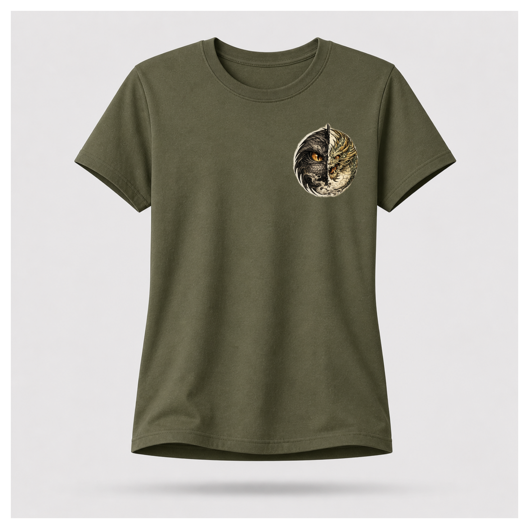 Yin & Yang Dragon Tee - Culture Cult