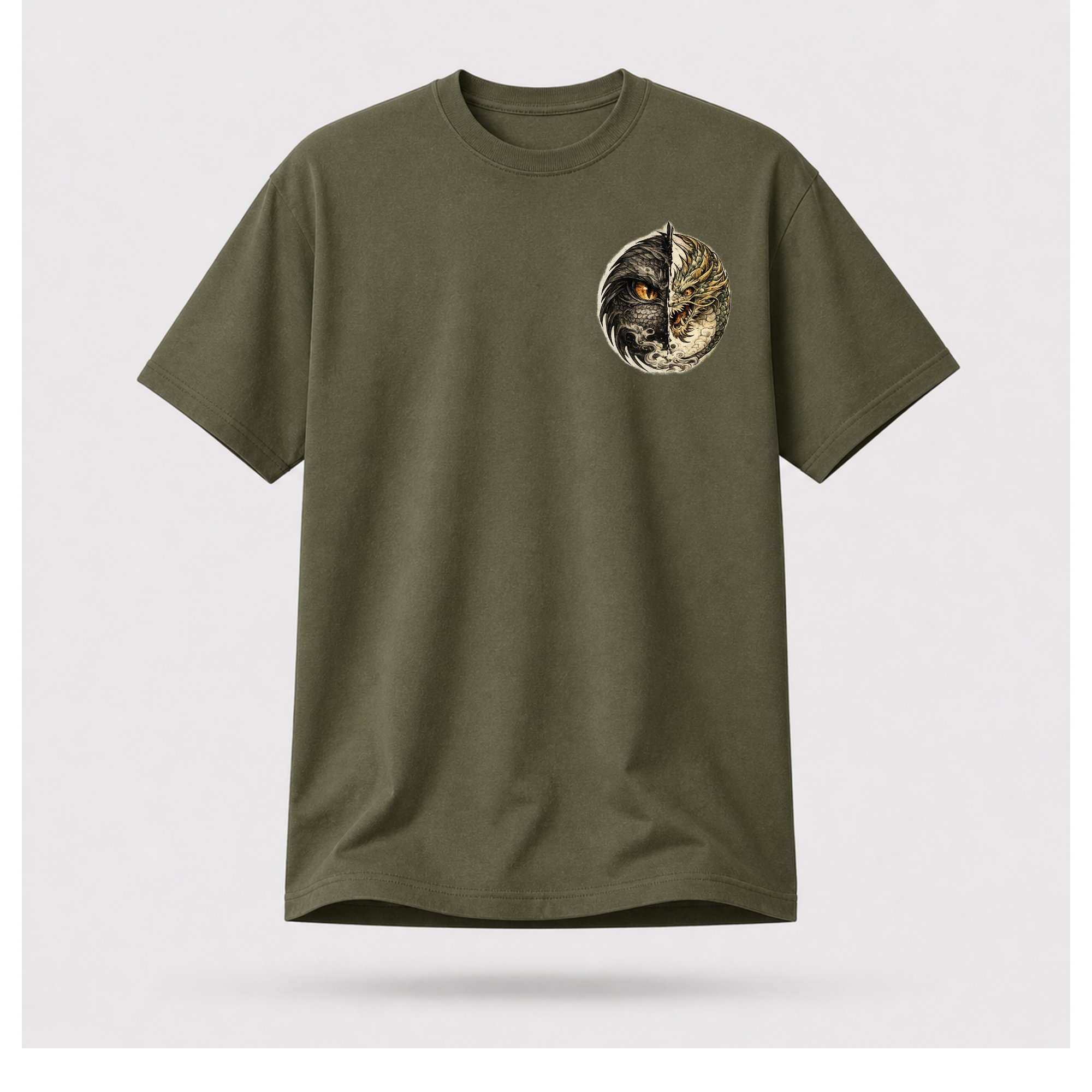 Yin & Yang Dragon Tee - Culture Cult