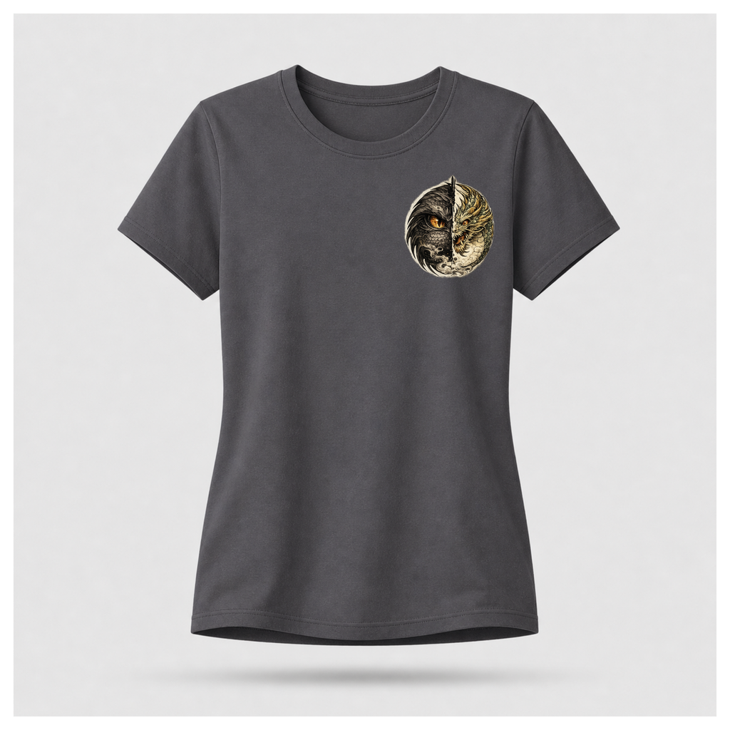 Yin & Yang Dragon Tee - Culture Cult