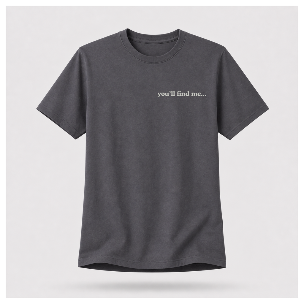 You'll Find Me – Vintage Surf Tee - Out Of Hours