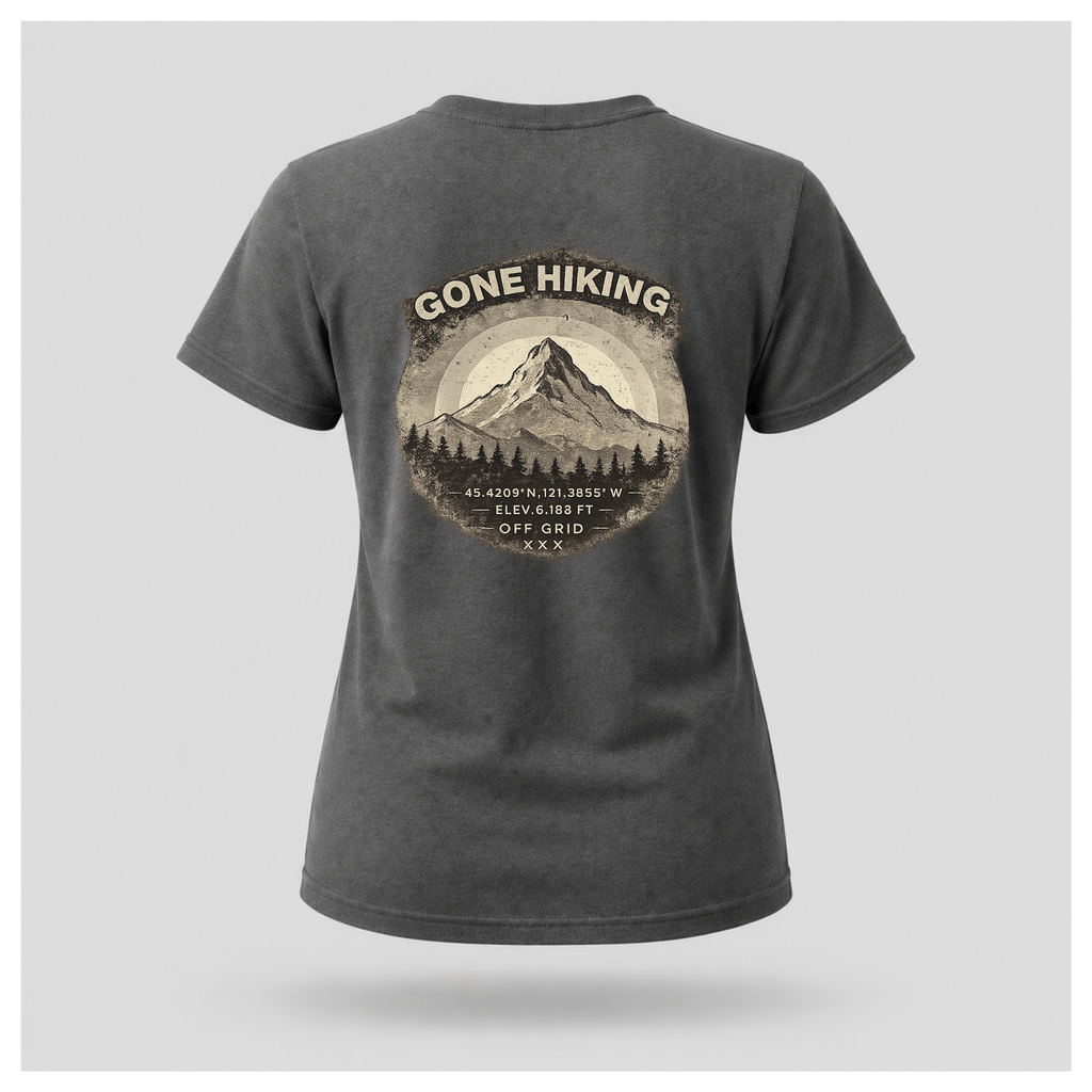 Gone Hiking Tee - Out of Hours