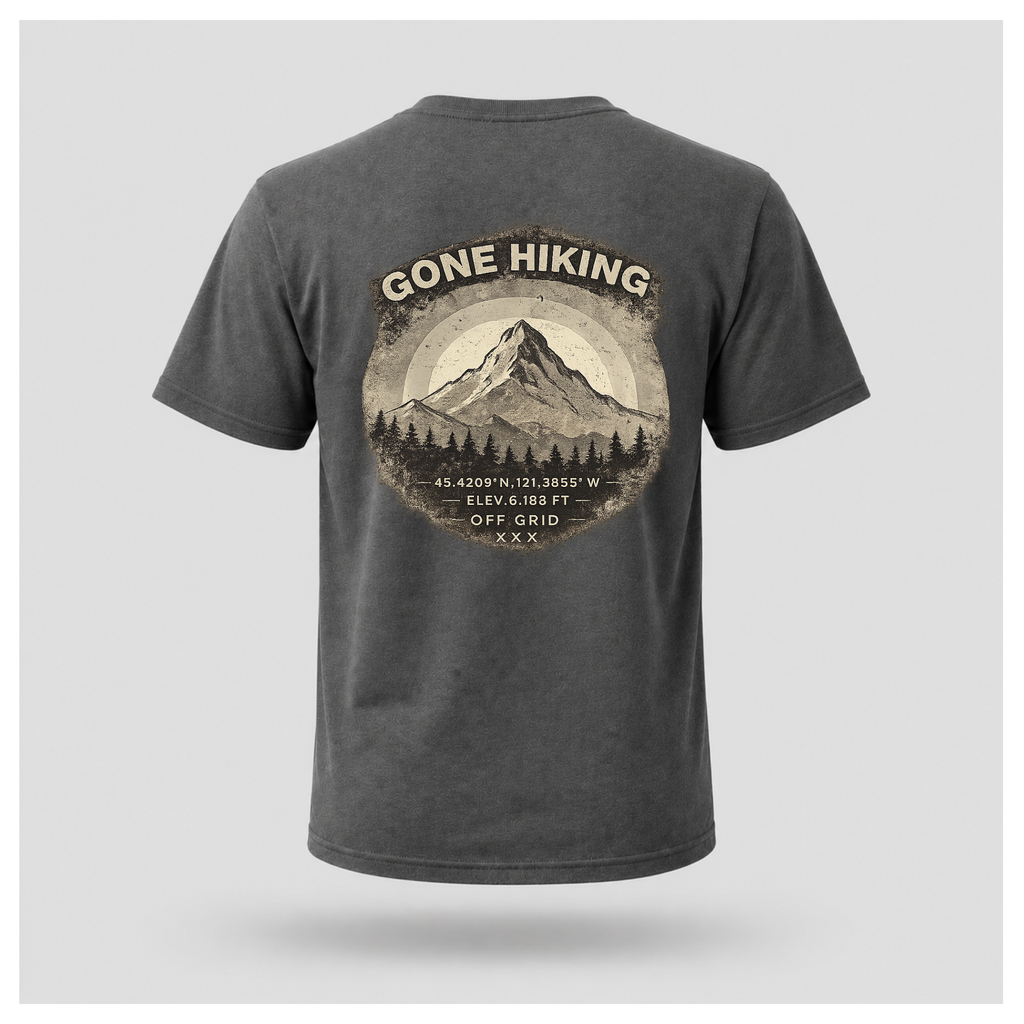 Gone Hiking Tee - Out of Hours