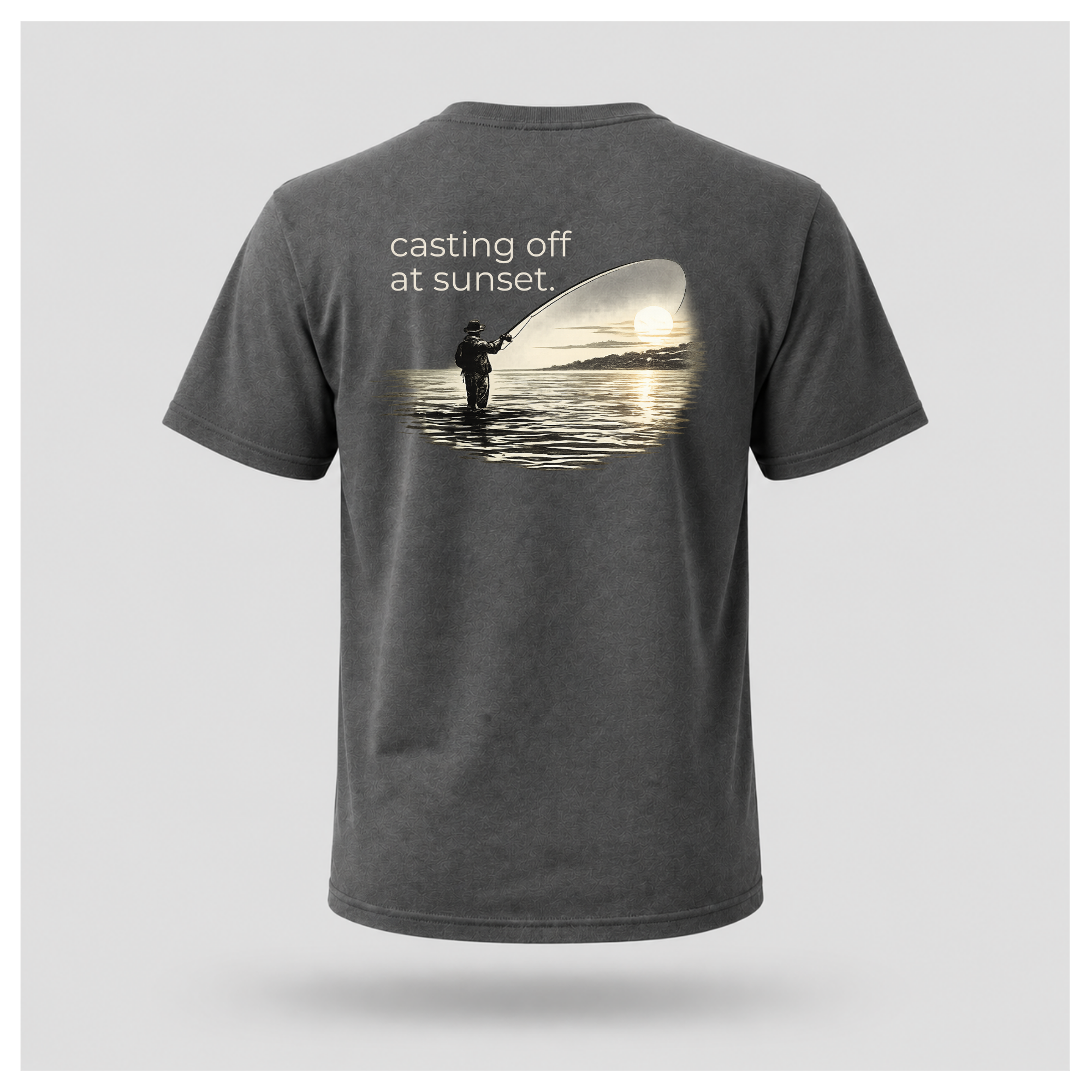 You'll Find Me... Casting Off At Sunset Tee - Out of Hours