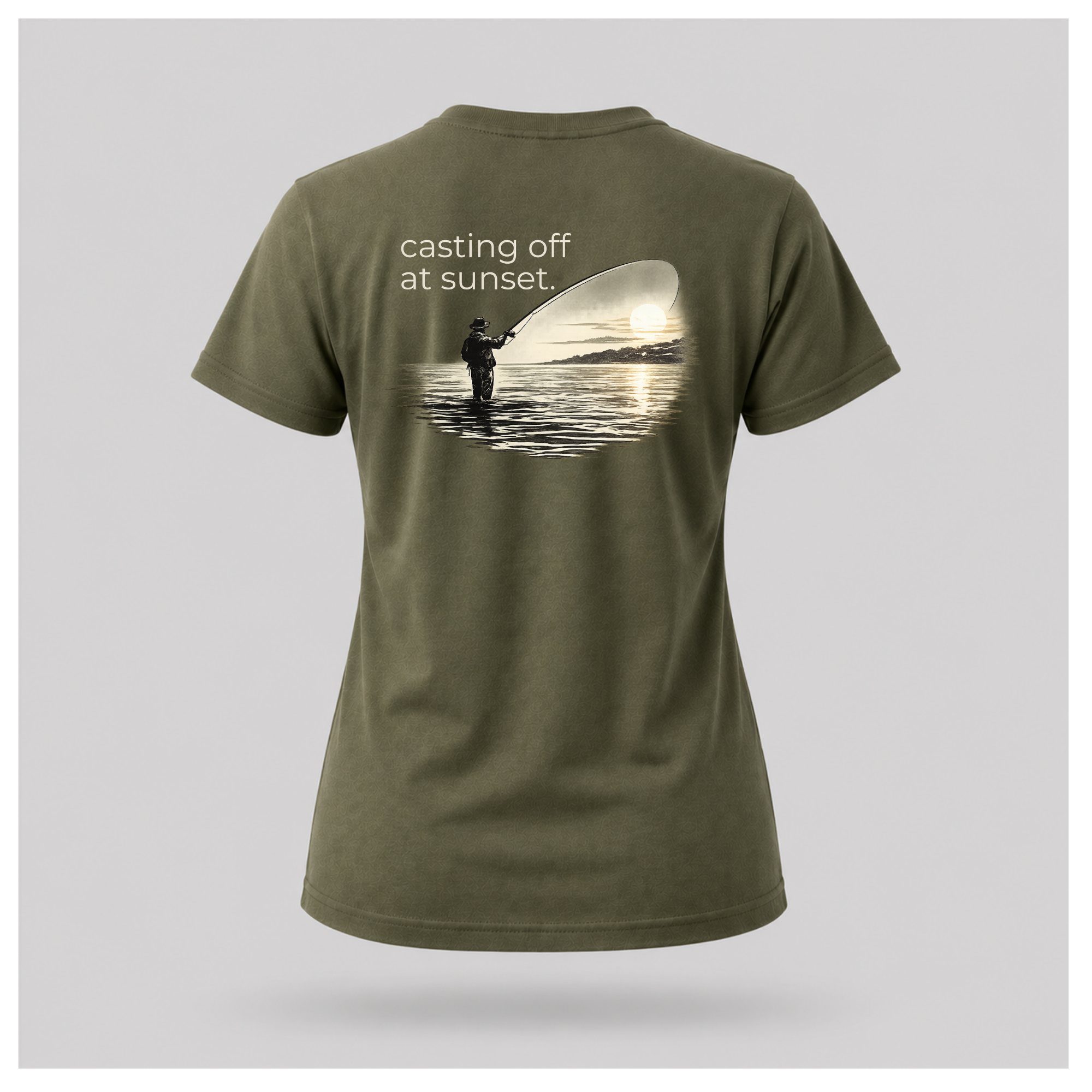 You'll Find Me... Casting Off At Sunset Tee - Out of Hours