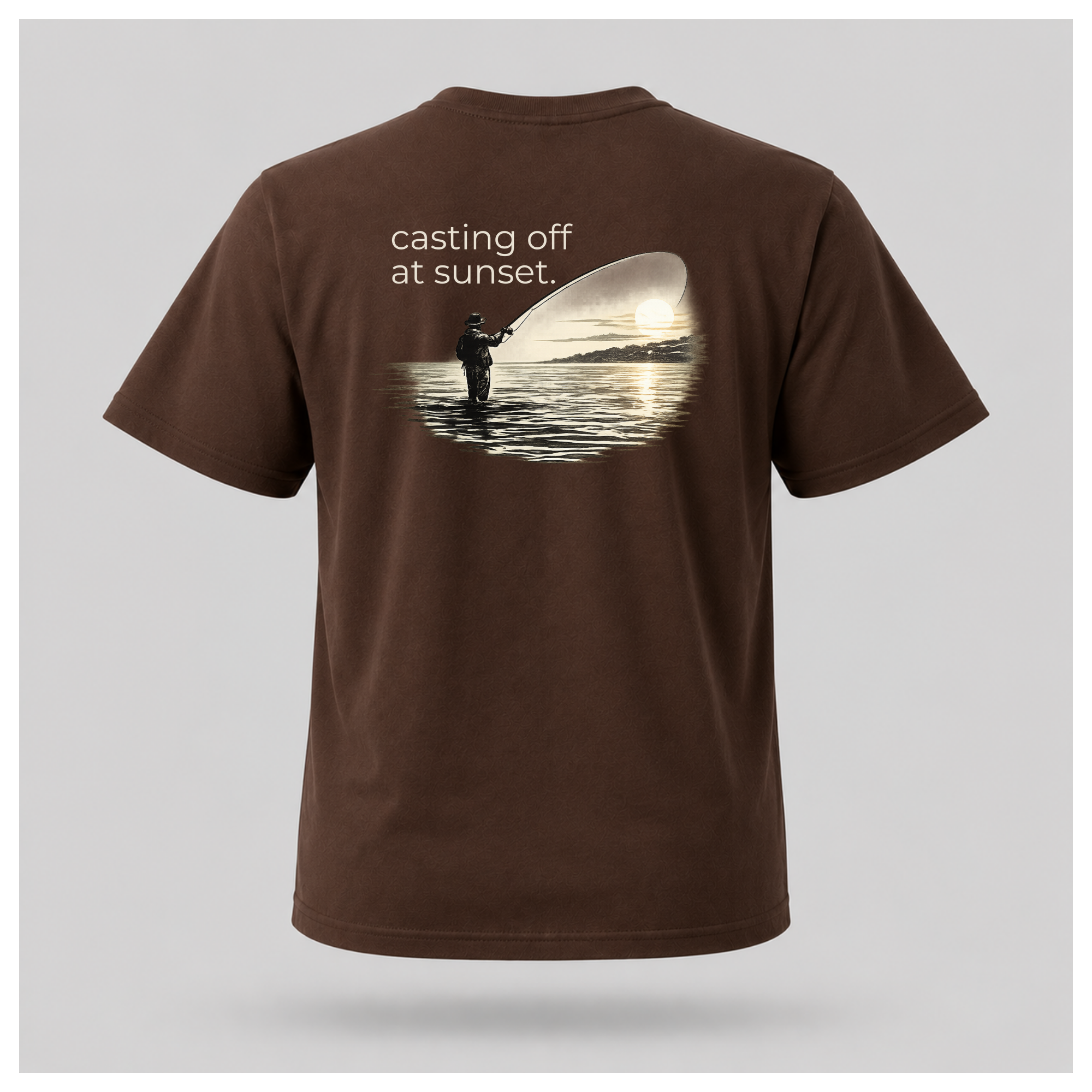 You'll Find Me... Casting Off At Sunset Tee - Out of Hours