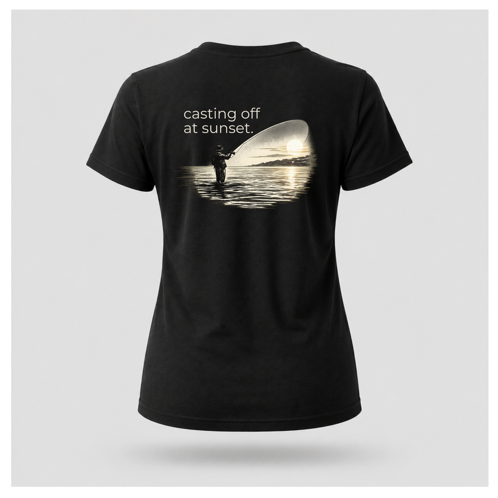 You'll Find Me... Casting Off At Sunset Tee - Out of Hours