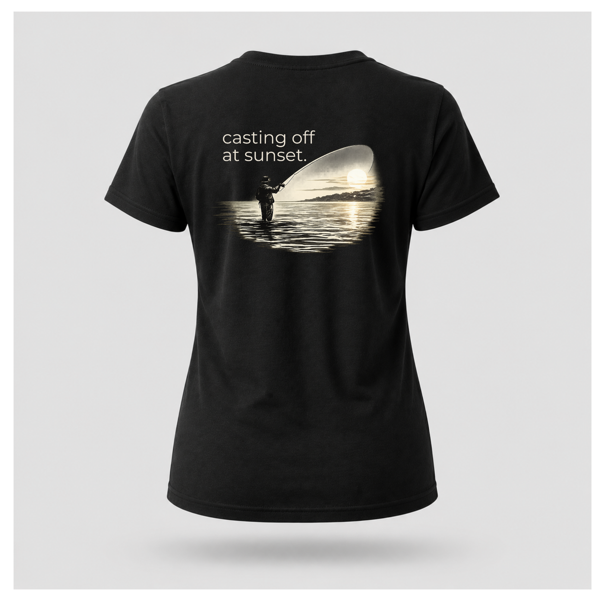 You'll Find Me... Casting Off At Sunset Tee - Out of Hours